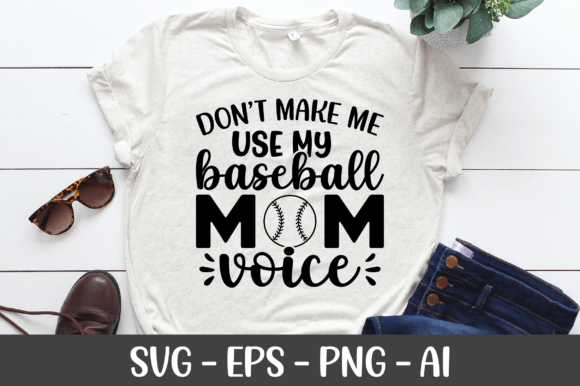 Baseball Mom SVG for Crafts and Graphics