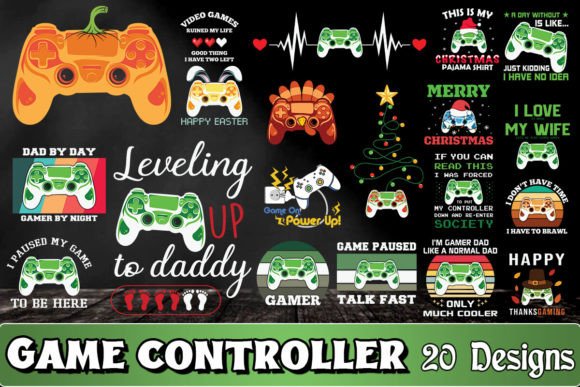 Game Controller SVG Bundle: Graphics for Crafts