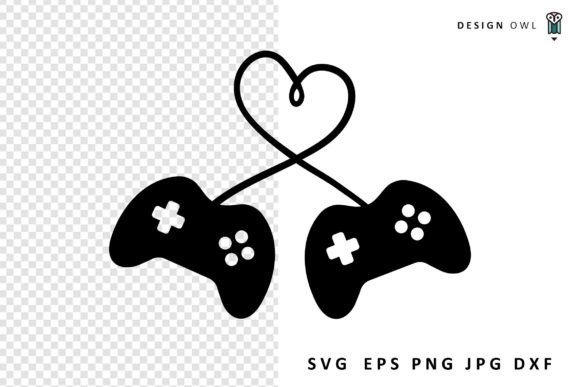 Game Controllers Gaming SVG: Graphics for Crafts