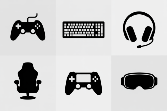 Gaming Icons: Graphics for Crafts