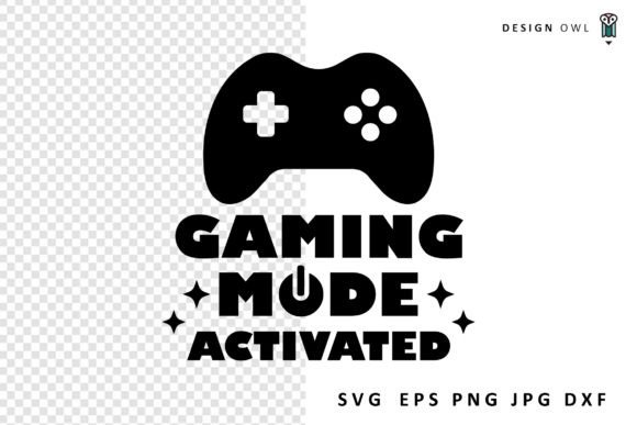 Gaming Mode SVG: Bold Graphics for Crafts