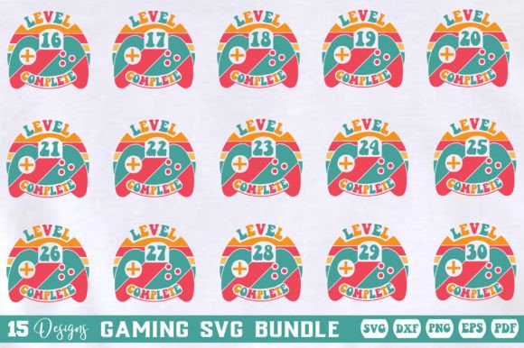 Gaming SVG Bundle Vol-2: Graphics for Crafts