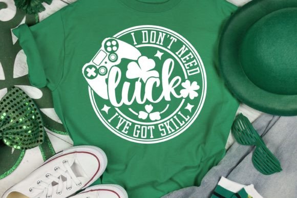 I Don't Need Luck SVG: Graphics for Crafts & Brands