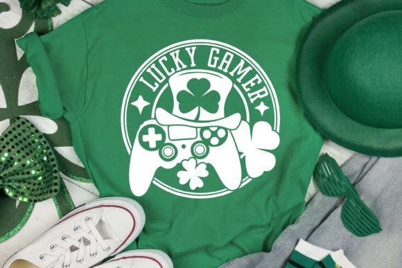 Lucky Gamer SVG: Graphics for Crafts