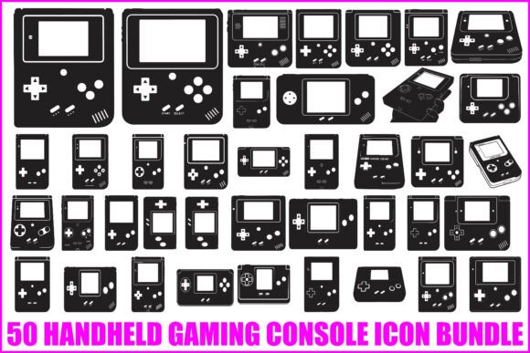 Review: 50 Handheld Gaming Console Vector Bundle