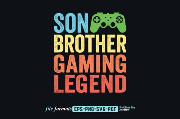 Son Brother Gaming Legend: Graphics for Crafts