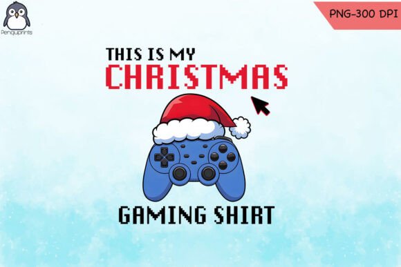 This is My Christmas Gaming PNG: Fresh Graphics for Crafts